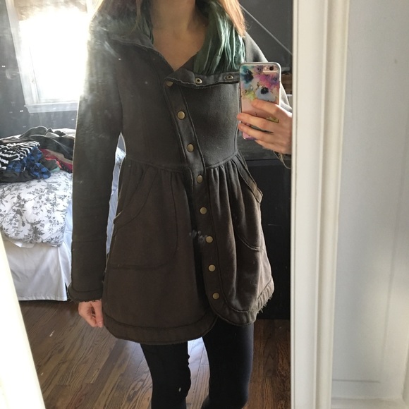 Army/hunter green jacket - Picture 2 of 5